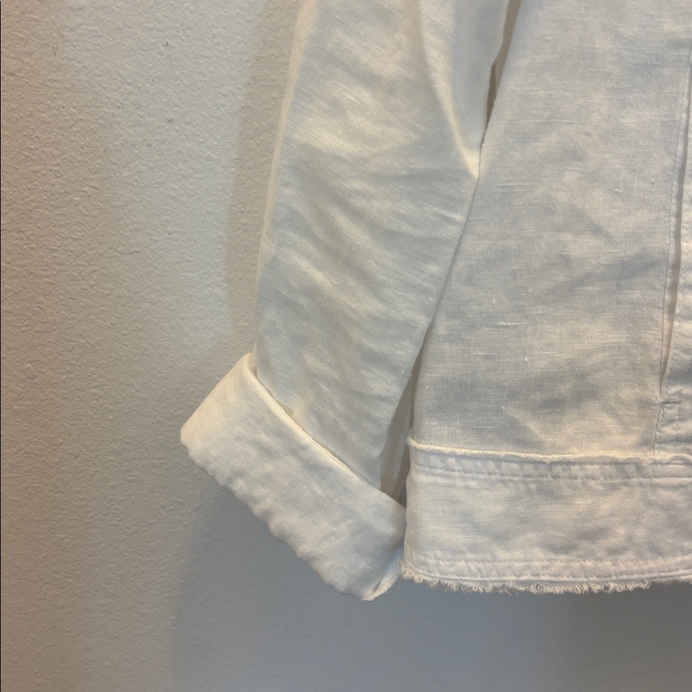 Tommy Bahama White Linen Jacket - Picture 3 of 5
